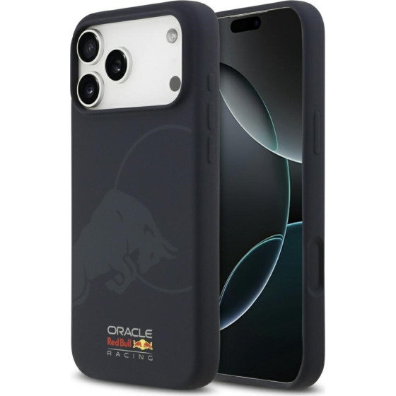 Red Bull Silicone Single Bull Logo Magsafe Case For Iphone 17 Pro Max Navy Blue - (RBHMP17X24SIOIBV)