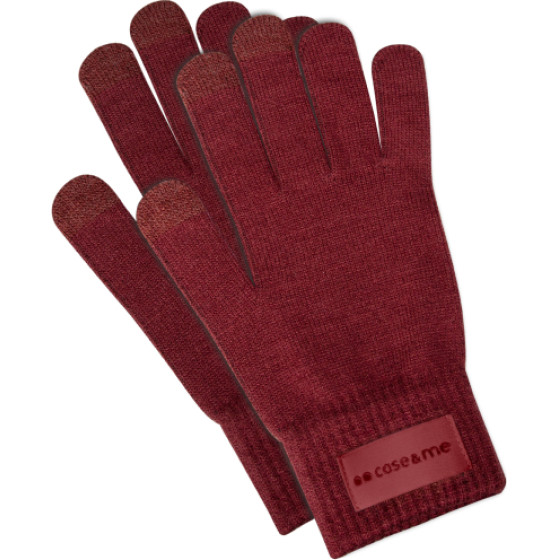 SBS Case Me Winter Gloves For Touch Screens One Size Brown - (NTER25GL22GLBR)