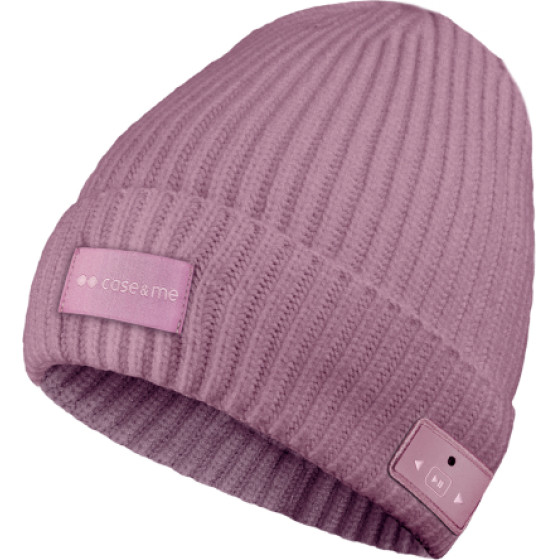 SBS Case Me Winter Music Hat With Bluetooth Violet - (MWINTER25HATV)