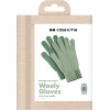 SBS Case Me Winter Wooly Gloves For Touch Screens One Size Green - (WINTER24GL22GN)