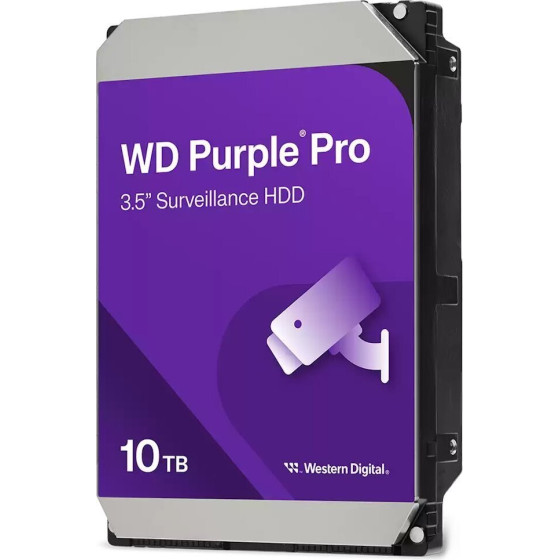 Western Digital Wd Purple Pro 10TB / / Sata 6Gb/s / Interni 3,5''/ 7200 Rpm / 512MB - (WD102PURP)