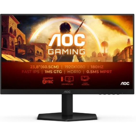 AOC Monitor 24G42E 24'' FHD Fast IPS / 180Hz - (24G42E/BK)