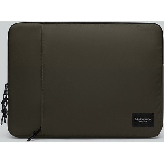 Gaston Luga ���� Laptop Dash Cushioned Case 13''/14'' - Olive - (DSCLS14OL)