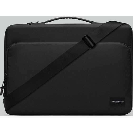 Gaston Luga ������ Dash Cushioned Briefcase ��������� ��� Laptop 16'' - Black - (DSCBC16BK)