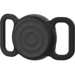 Hurtel Airtag Silicone Waterproof Case For Dog Or Cat Collar - Black - (EA-75-01)