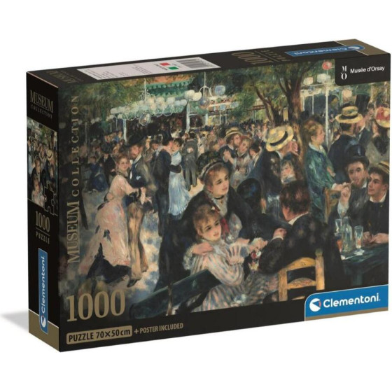 Clementoni Puzzle Museum Collection - Renoir: Bal Du Moulin De La Galette 1000pCs - (39971)