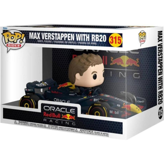 Funko Pop! Rides: Redbull Racing F1 - Max Verstappen With RB20 #315 - (39211)