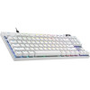 Logitech G Pro X Tkl Rapid Keyboard Gaming Usb Qwerty Us International White - (920-013242)