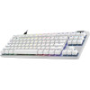 Logitech G Pro X Tkl Rapid Keyboard Gaming Usb Qwerty Us International White - (920-013242)