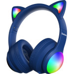 Kiddoboo Delulu Bluetooth Headphones Disco Blue - (KBMS632BLU)