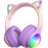 Kiddoboo Delulu Bluetooth Headphones Disco Pink - (KBMS632PNK)