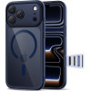 Tech-Protect Magpeak Magsafe Cc Iphone 17 Pro Deep BLUE/CLEAR