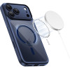 Tech-Protect Magpeak Magsafe Cc Iphone 17 Pro Deep BLUE/CLEAR