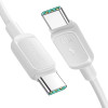 Joyroom USB-C Cable - USB-C 60W 1.2m - White - (S-A14)