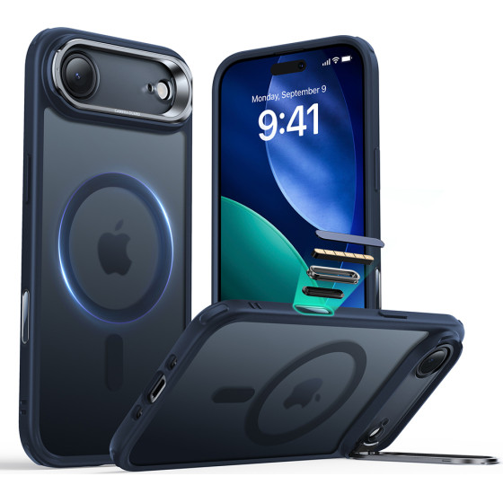 ESR - Classic Hybrid Halolock Kickstand - Iphone 17 Air - Frosted Blue