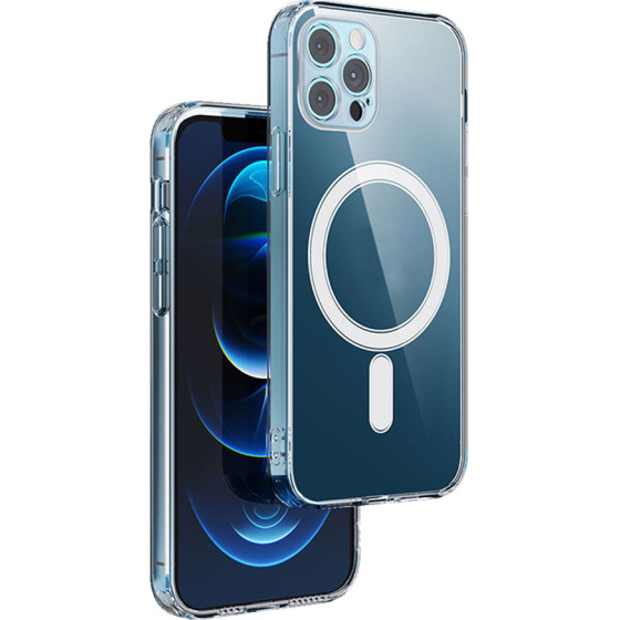 Anti Shock 1,5 Mm Mag Case For Iphone 17 6,3'' Transparent Camera protection