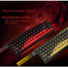 Madlions Professional Gaming Mechanical Keyboard Mad 68 He Flagship V2 - 8K, Magnetic Amber Pro Switches - White - (MAD-68-HE-V2-FS-MS-WH)
