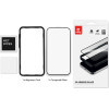 Crong 3D Armour Glass - 9H Tempered Full Glue Glass For Iphone 16 / Iphone 15 + Installation Frame - (CRG3DAGIP1661)