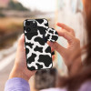 Sonique Pop Holder Animal Print Series Cow 01