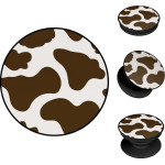Sonique Pop Holder Animal Print Series Cow 02