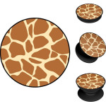 Sonique Pop Holder Animal Print Series Giraffe 02