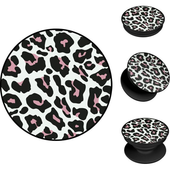 Sonique Pop Holder Animal Print Series Leopard 02