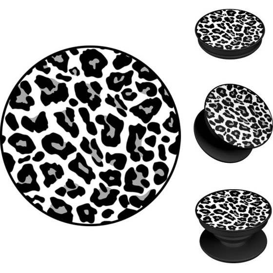 Sonique Pop Holder Animal Print Series Leopard 03