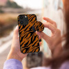 Sonique Pop Holder Animal Print Series Tiger 01