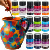 Maaleo Paints for Glass and Ceramics 12 Colors 26296 - (18599-0)