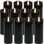 Ruhhy LED Candles 12 Pieces 15cm 26382 - (18605-0)