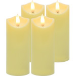 Ruhhy Candle Led 12,5x5cm 4pcs. 26485 - (18609-0)
