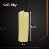 Ruhhy Candle Led 17x5cm 1pc. 26720 - (18608-0)