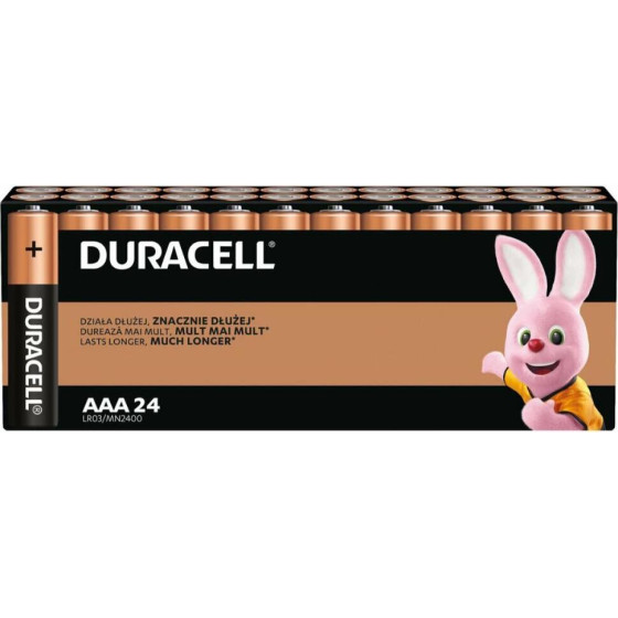 Duracell Basic LR03 Aaa Alkaline Battery (carton) - (19345)