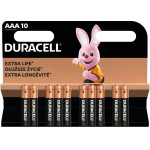 Duracell Basic MN2400 LR03 Aaa Alkaline Battery (blister) - 10 Pieces - (20366)