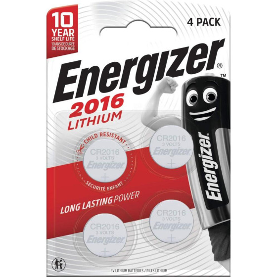 Energizer CR2016 Mini Lithium Battery - (20918)