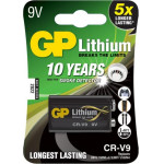 Energizer Lithium Battery Gp 9V CR-V9/L522/LA522/6f22 - (16245)