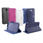 ���� MOTOROLA NEXUS6 XT1103 LINE LEATHER-TPU BOOK STAND WHITE VL