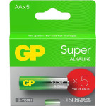 GP Super Alkaline G-Tech LR6/Aa Alkaline Battery - (20398)
