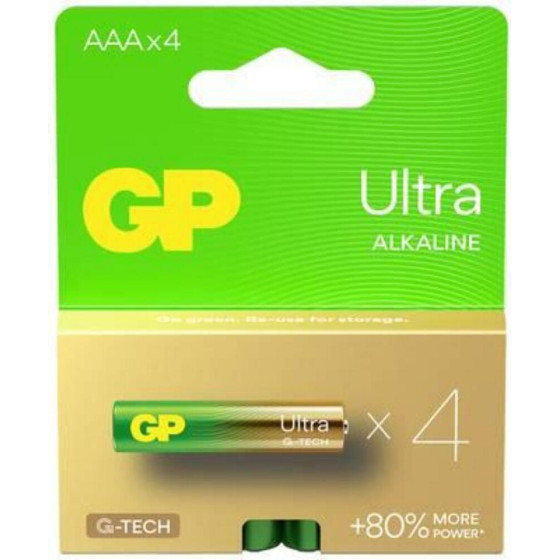GP Ultra Alkaline G-Tech LR03 / Aaa Alkaline Battery - (20477)