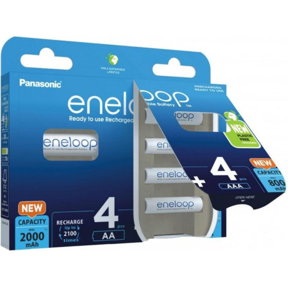 Panasonic Eneloop BK-KJMCDE44E 8BE (blister) R03/Aaa - (19959)