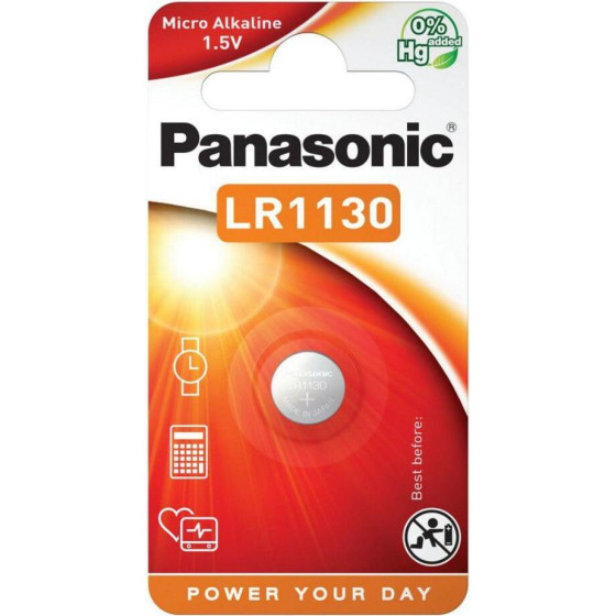 Panasonic G10, L1131, LR1130, 189, LR54 Mini Alkaline Battery Mini - (20100)
