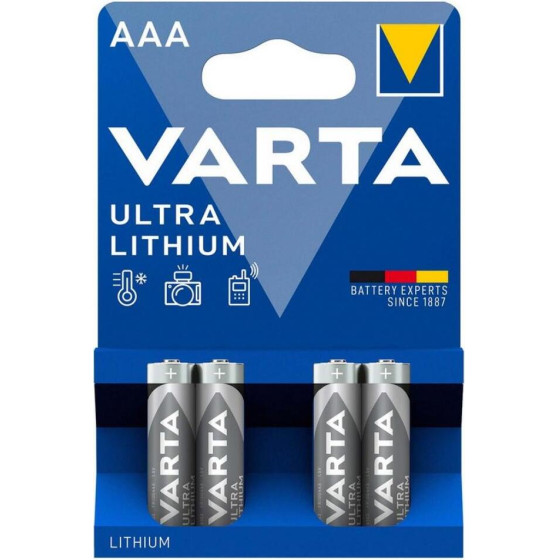 Varta Lithium Battery Lithium L92 R03 Aaa - (16497)