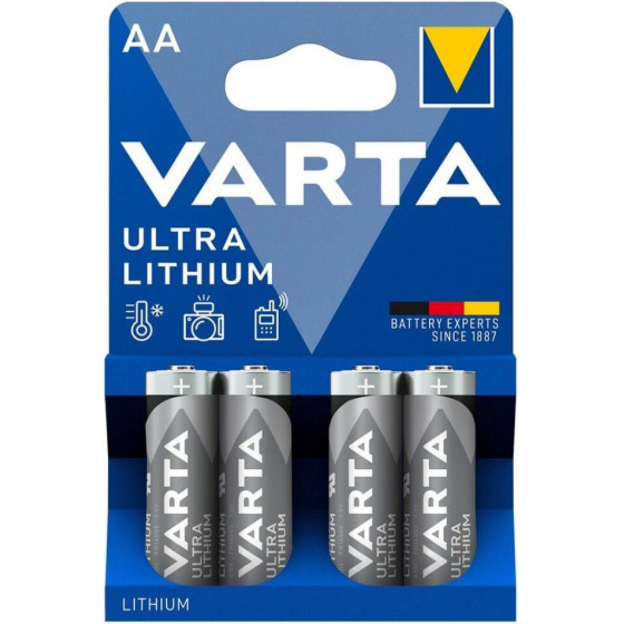 Varta Lithium L91 R6 Aa Lithium Battery - (16496)