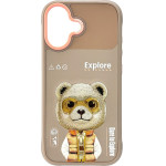 Nimmy Etui Cool&Cute 2.0 Bear Do Iphone 17 Bezowy - (N-KMLL-IP17-011B)
