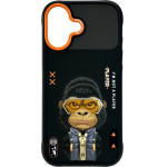 Nimmy Etui Cool&Cute 2.0 Gorilla Do Iphone 17 Czarny - (N-KMLL-IP17-016)