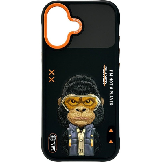 Nimmy Etui Cool&Cute 2.0 Gorilla Do Iphone 17 Czarny - (N-KMLL-IP17-016)