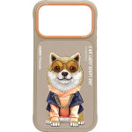 Nimmy Etui Glasses Cool Dog Do Iphone 17 Pro Max Bezowy - (N-YJ-IP17-Pro-Max-012A)