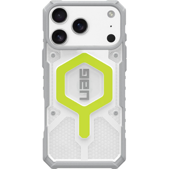UAG - Pathfinder Clear Magsafe - Iphone 17 Pro - Active Neon