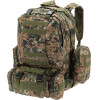 EXTRALINK Military Backpack Tactical 4-in-1 School Travel Survival Bag 50L MIL-668 - (EX.37049)