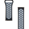 Tactical 267 Double Silicone Band 22mm Black/Grey - (2445872)